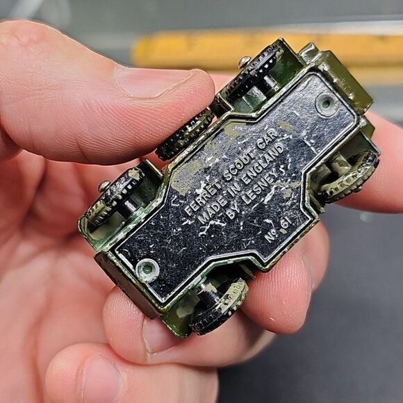 Vintage Matchbox Lesney No 73 RAF No73 Ambulance No 63 Scout Car No 61 England - Picture 9 of 14